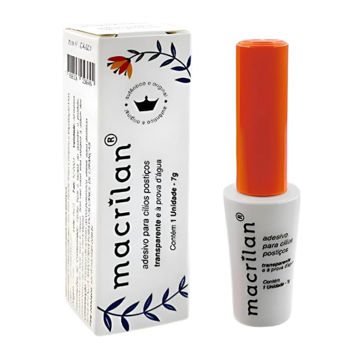 Cola Para Cílios Postiços Macrilan Transparente 7ml