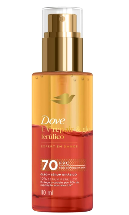 Dove UV Repair & Glow Óleo + Sérum Bifásico 110ml