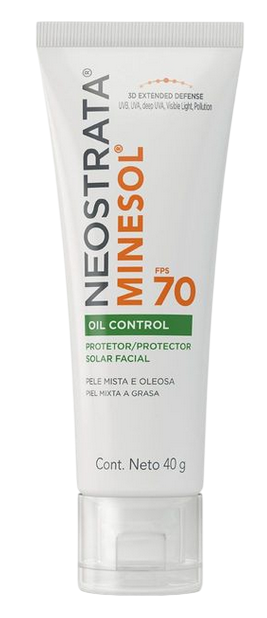 Neostrata Minesol Oil Control Protetor Solar Facial FPS 70 40g