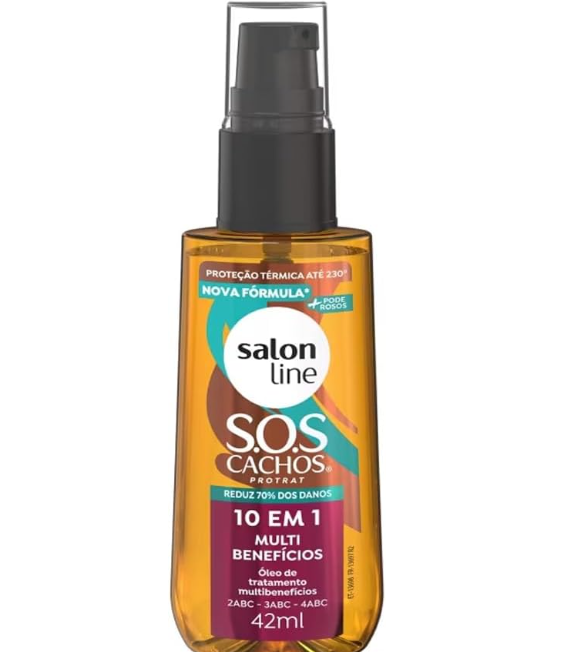 Óleo de Tratamento Salon Line S.O.S Cachos 10 em 1 42ml